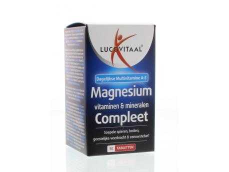 Lucovitaal Mangesium vitaminen mineralen compleet 30tab