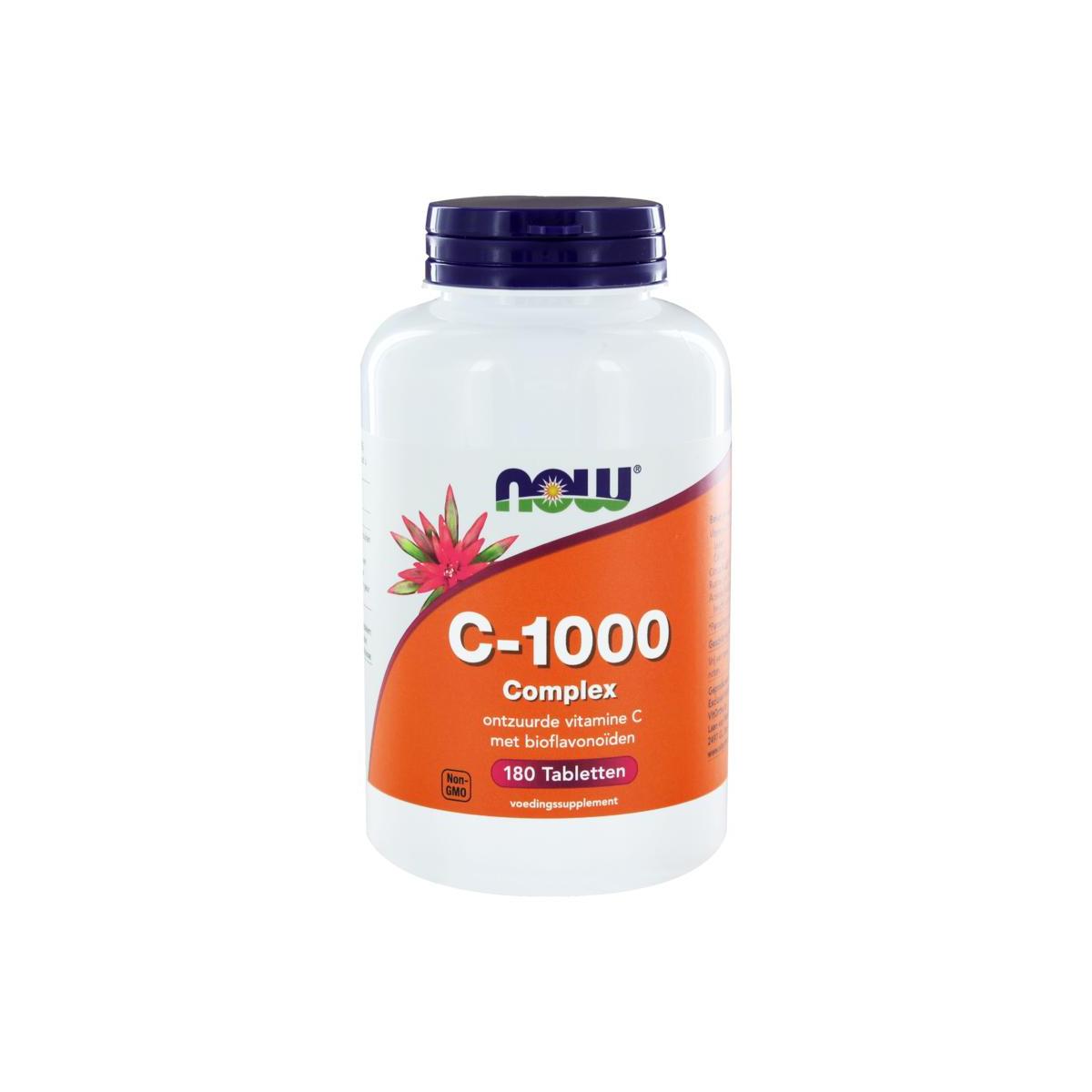 NOW C-1000mg complex SR 180tab