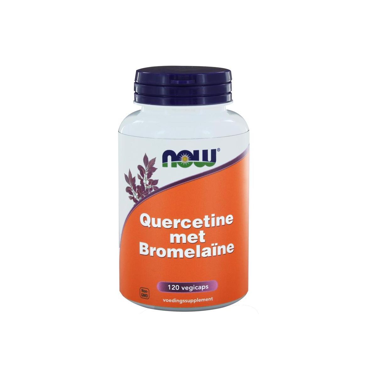 NOW Quercetine met Bromelaine 120vc