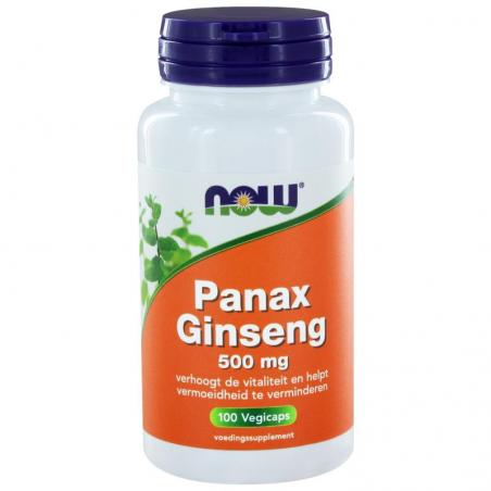 NOW Panax Ginseng 520mg 100cap