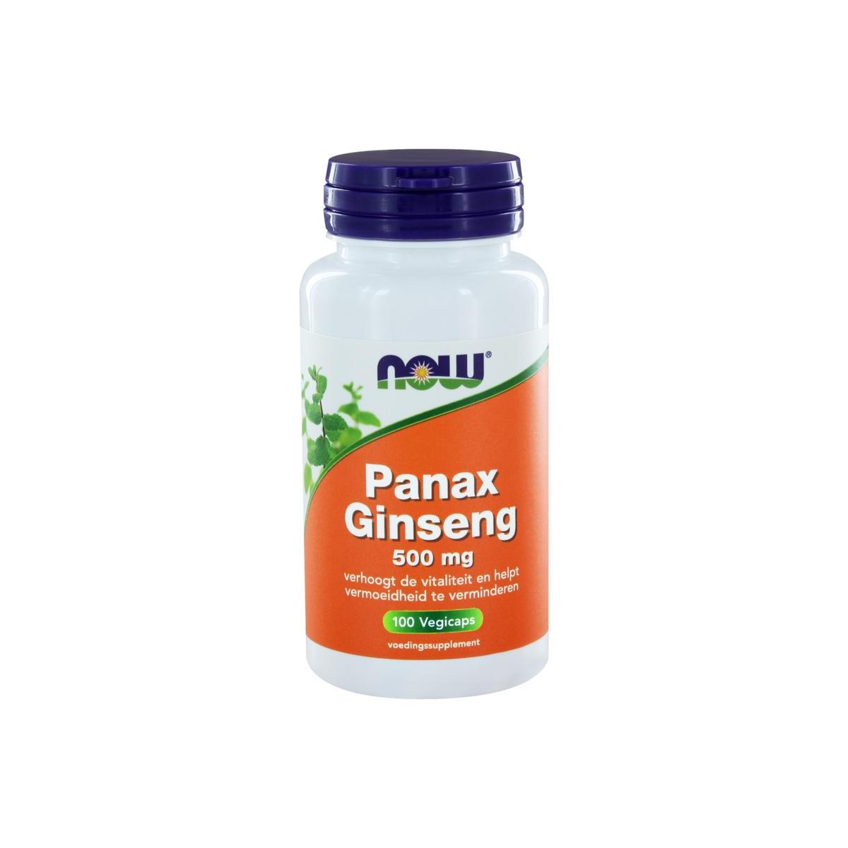 NOW Panax Ginseng 520mg 100cap