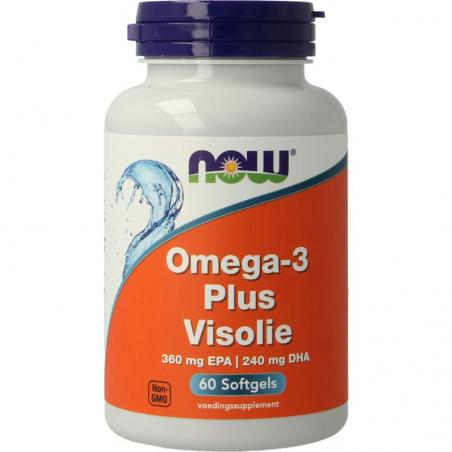 NOW Omega 3 Plus 60 softgels