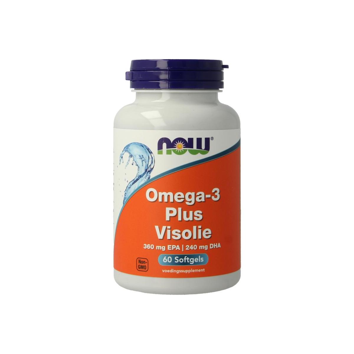 NOW Omega 3 Plus 60 softgels