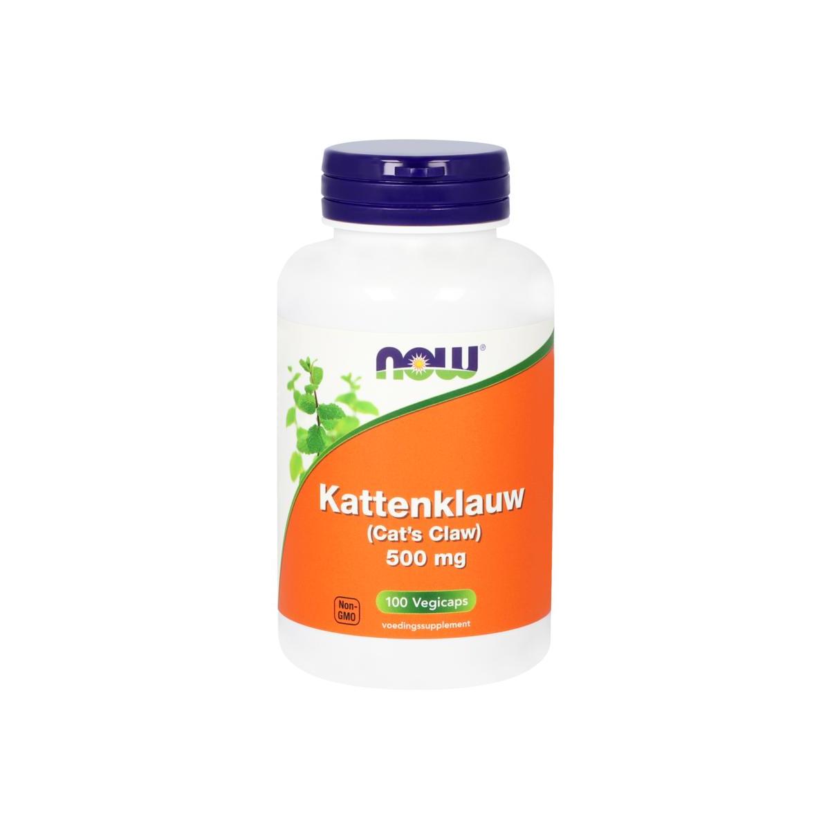 NOW Kattenklauw 500mg 100cap