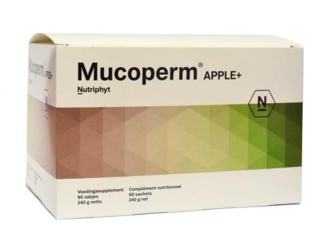 Nutriphyt Mucoperm apple+ 60zakjes