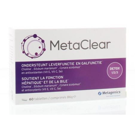 Metagenics Metaclear 60tab