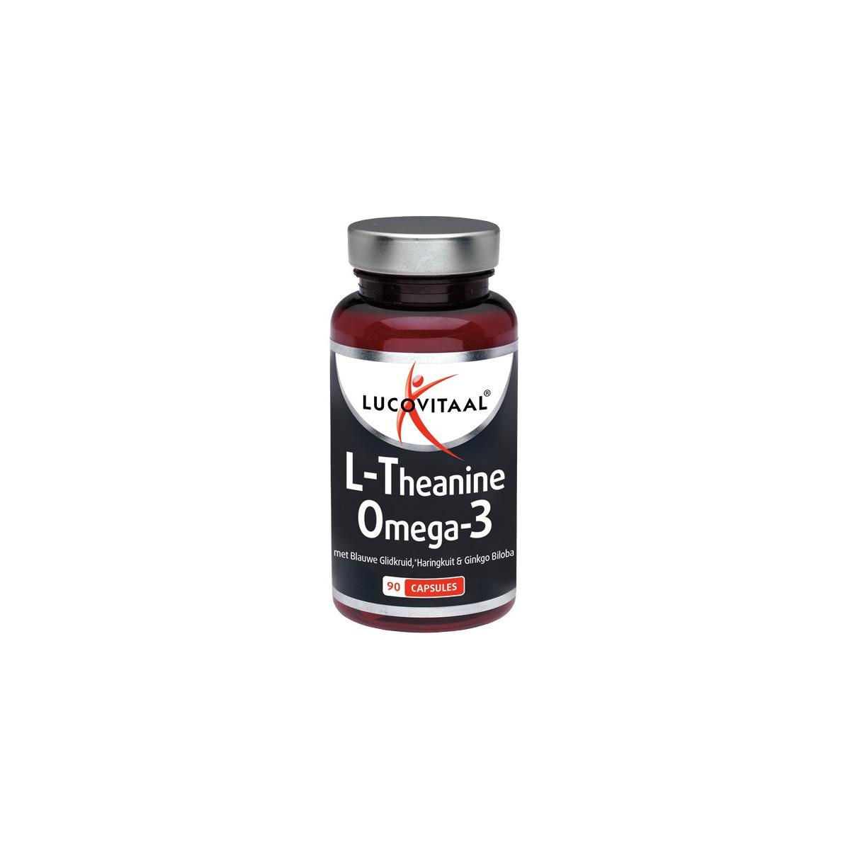 Lucovitaal L-theanine omega 3 90cap