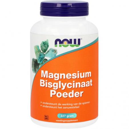 NOW Magnesium bisglycinaat poeder 227g