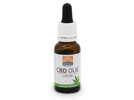 Mattisson CBD Olie 2.78% 20ml