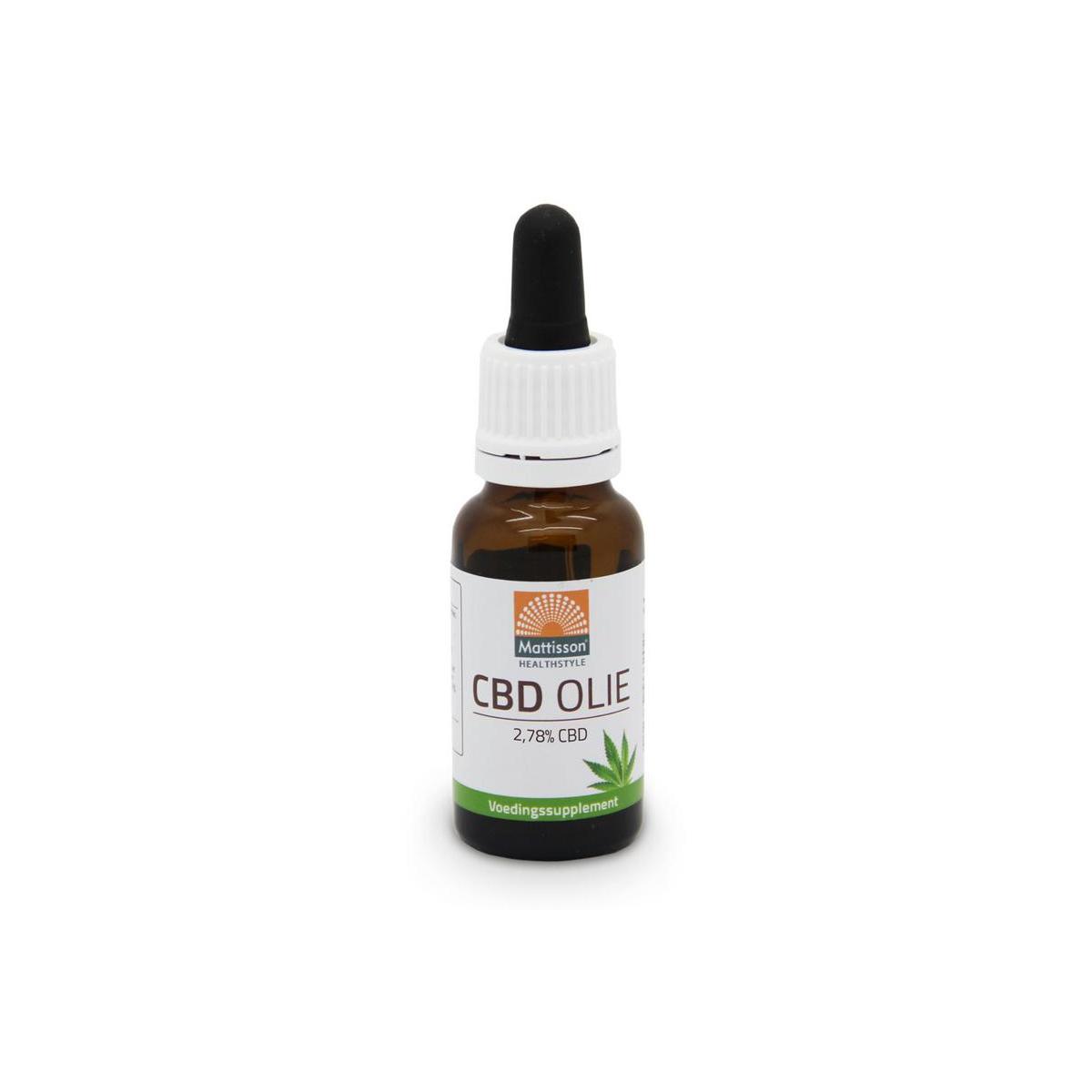 Mattisson CBD Olie 2.78% 20ml