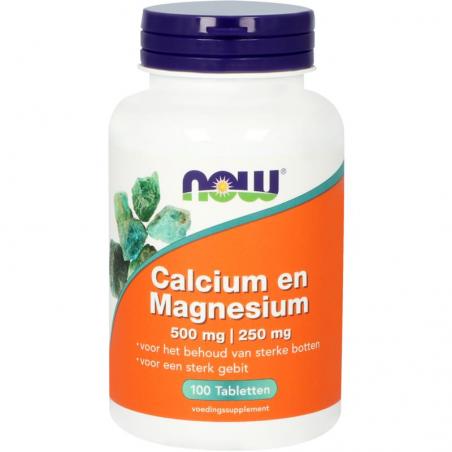 NOW Calcium & Magnesium 2:1 100tab