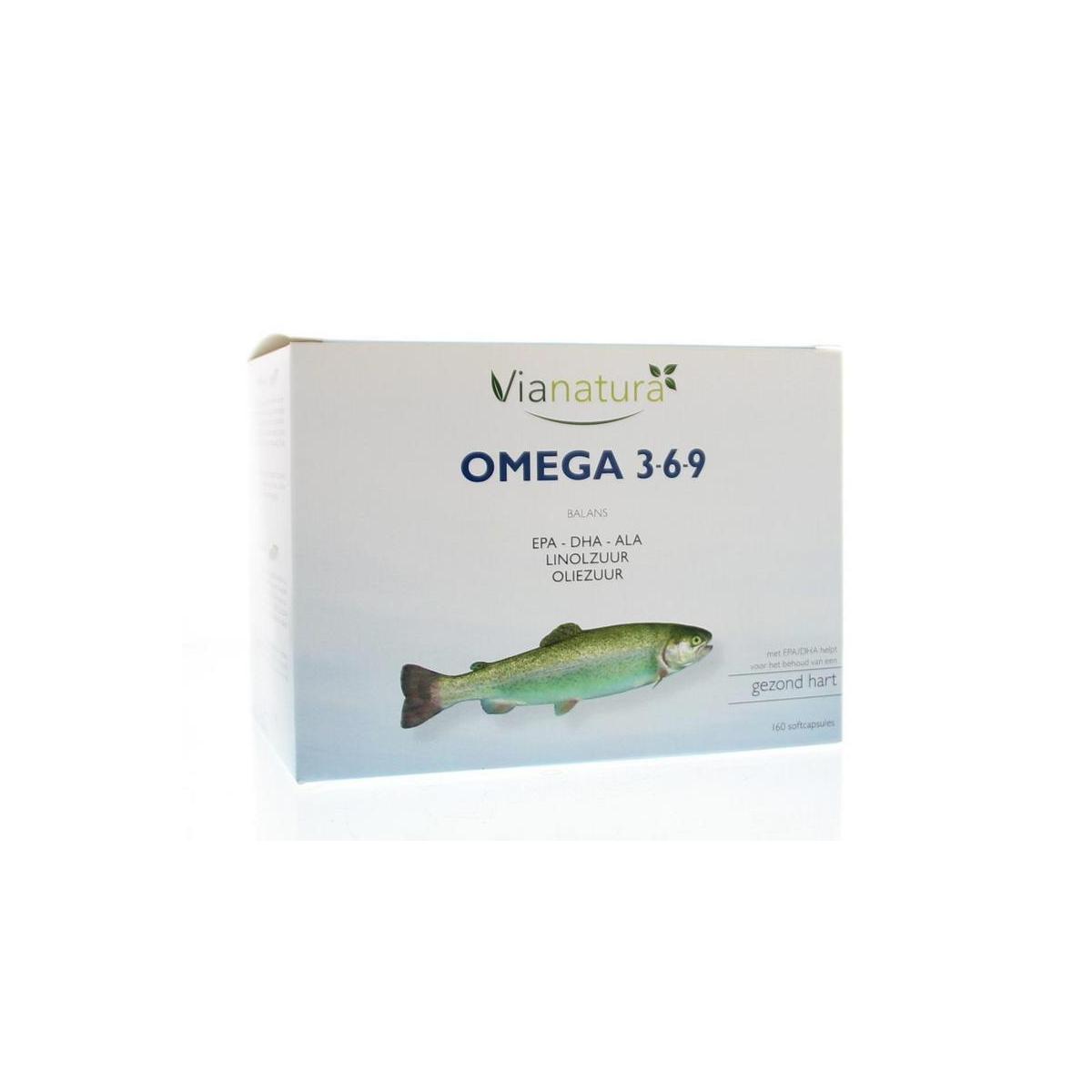 Vianatura Omega 3 6 9 160cap