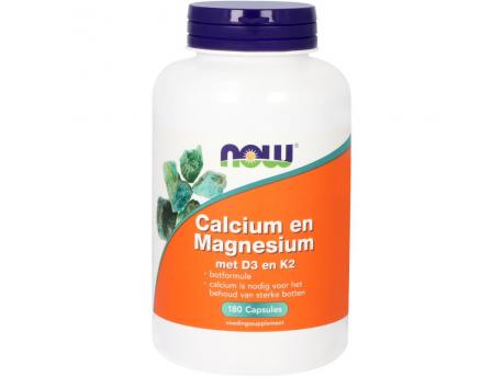 NOW Calcium & magnesium DK 180cap