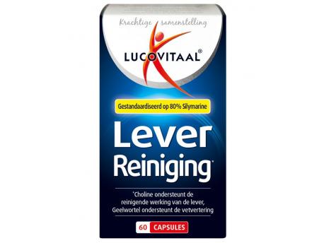 Lucovitaal Lever reiniging 60cap