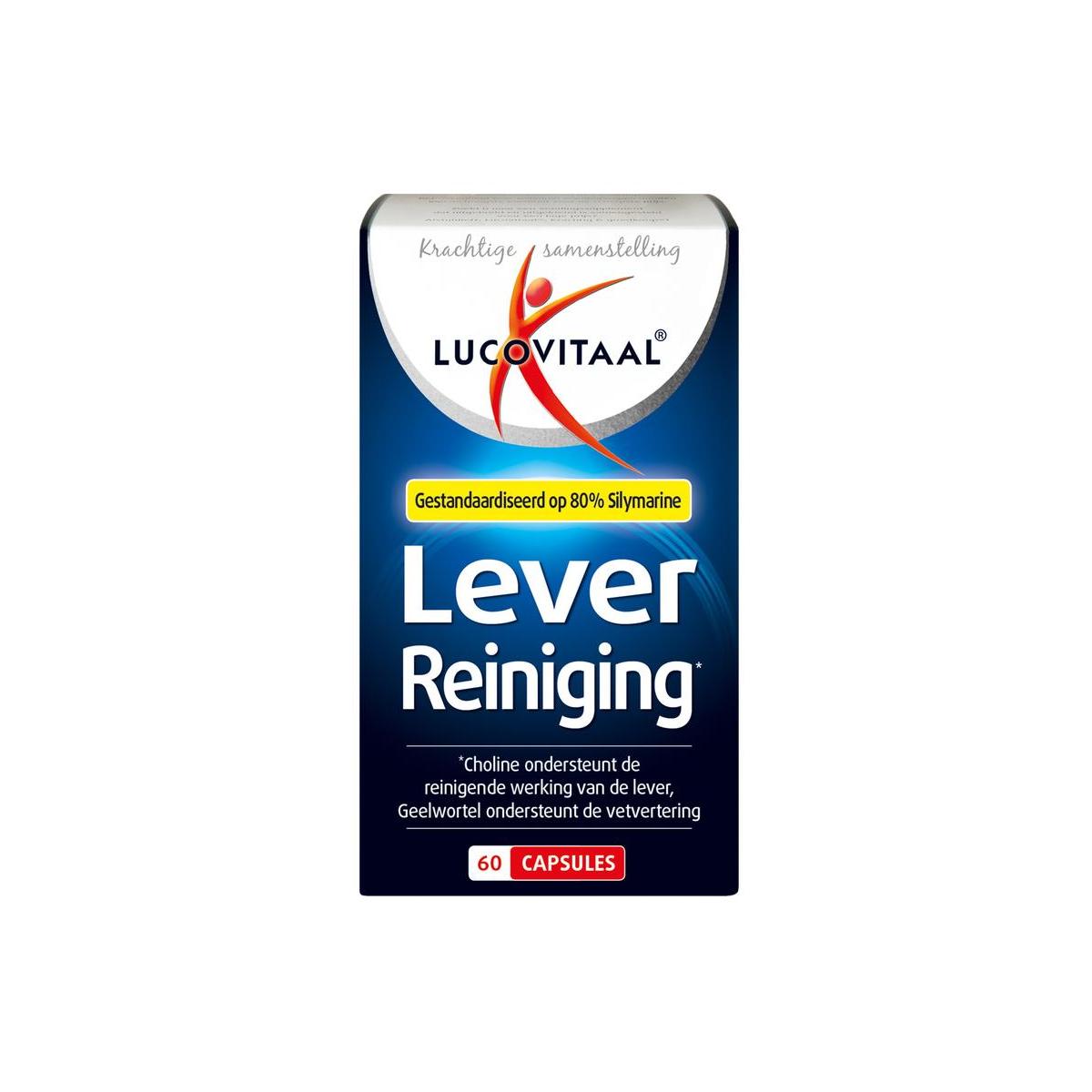 Lucovitaal Lever reiniging 60cap