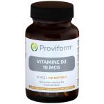 Proviform Vitamine D3 10 mcg 100sft