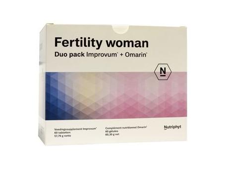 Nutriphyt Fertility woman duo 2 x 60 capsules