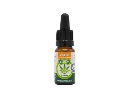 Jacob Hooy CBD plus olie 5% 10ml