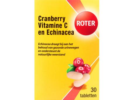 Cranberry vitamine C & echinacea