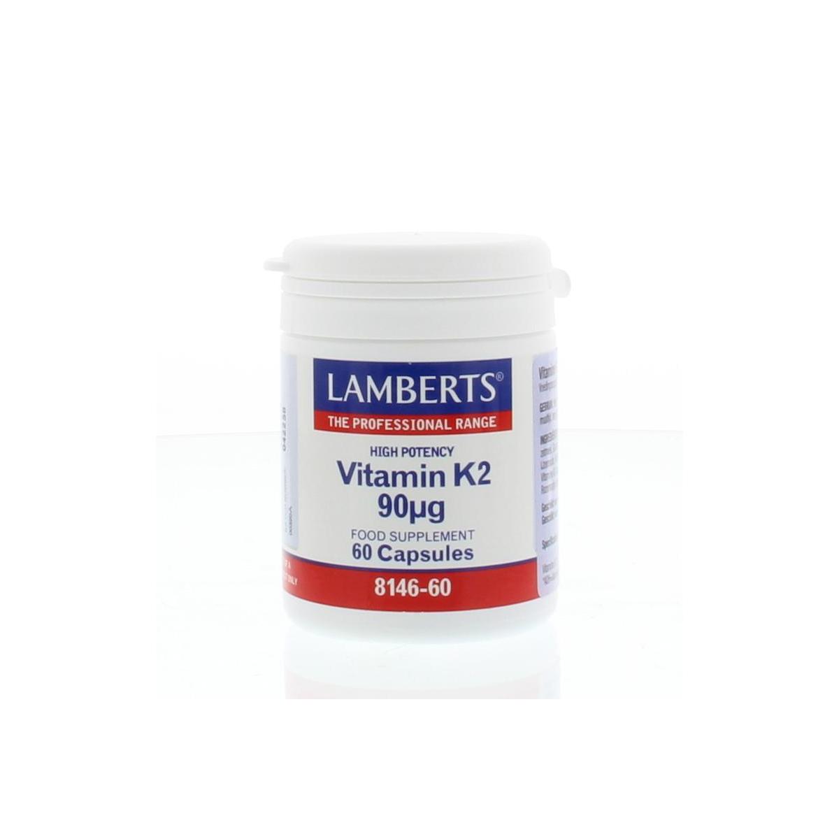 Lamberts Vitamine K2 90 mcg 60cap