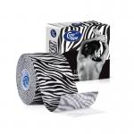 Cure Tape art 5x5 zebra bl/wh