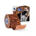 Cure Tape art 5x5 tiger o/bl