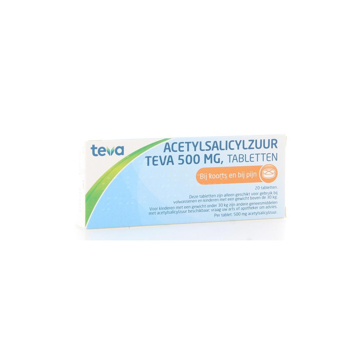 Acetylsalicylzuur 500 mg