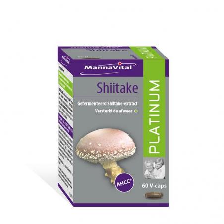 Mannavital Shiitake platinum 60cap