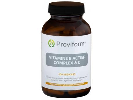 Proviform Vitamine B actief complex & C 100vcaps