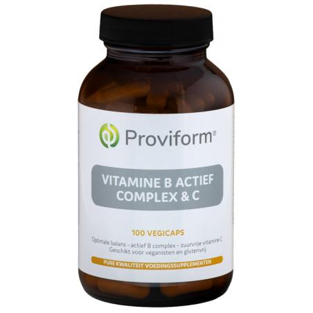 Proviform Vitamine B actief complex & C 100vcaps