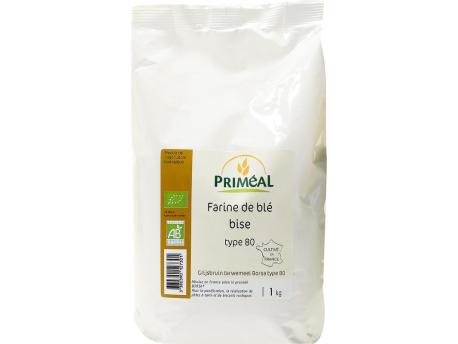 Primeal Grijsbruin tarwemeel borsa 1000g