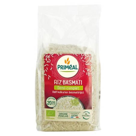 Primeal Half wholegrain basmati rice 500g