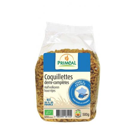 Primeal Halfvolkoren hoorntjes 500g