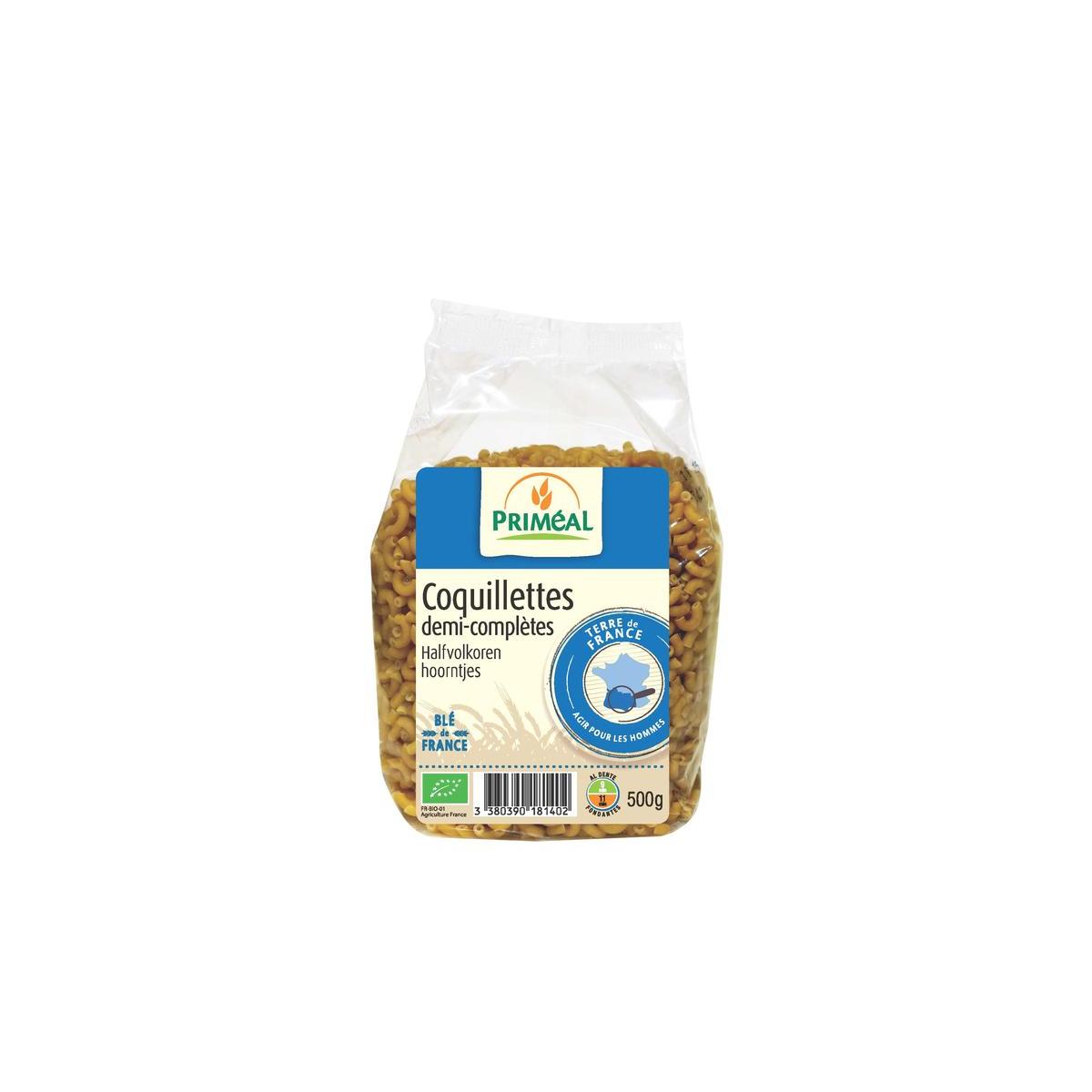 Primeal Half whole grain cornets 500g