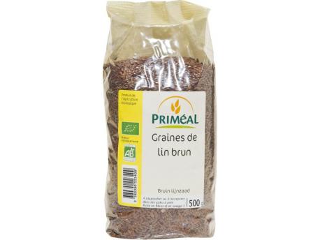 Primeal Lijnzaad bruin 500g