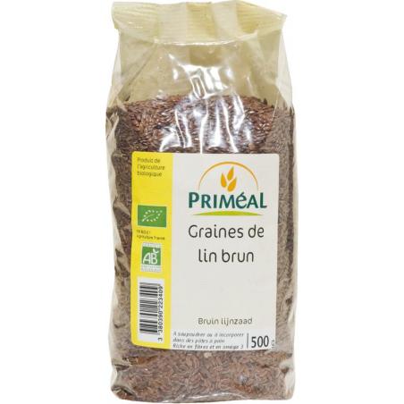 Primeal Lijnzaad bruin 500g