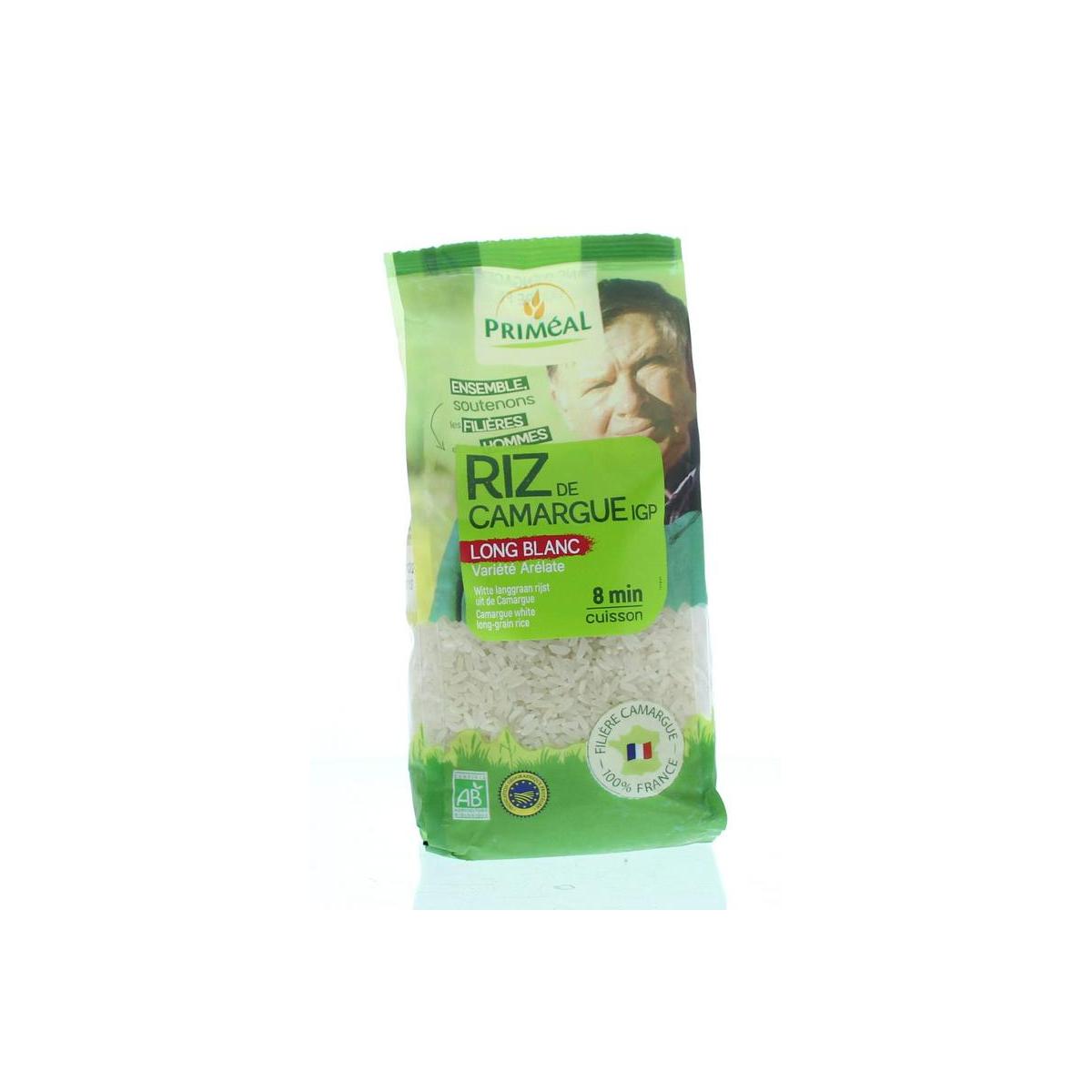 Primeal White long grain rice Camargue 500g