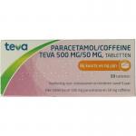 Paracetamol coffeine 500/50