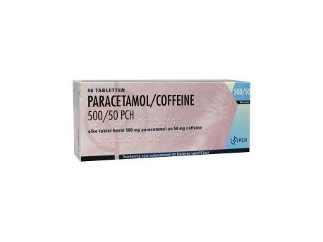 Paracetamol coffeine 500/50