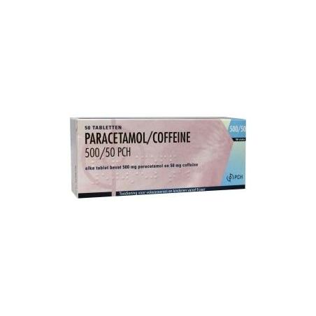 Paracetamol coffeine 500/50