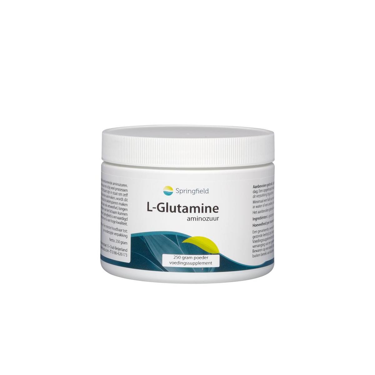 Springfield L-Glutamine poeder 250g