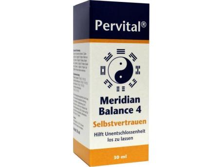 Pervital Meridian balance 4 zelfvertrouwen 30ml