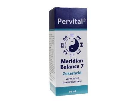 Pervital Meridian balance 7 zekerheid 30ml