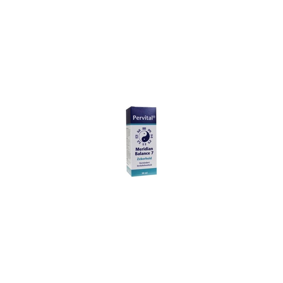 Pervital Meridian balance 7 zekerheid 30ml