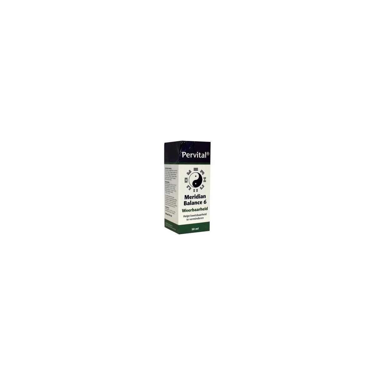 Pervital Meridian balance 6 weerbaarheid 30ml