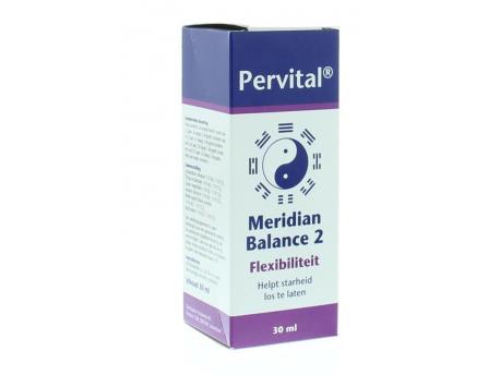 Pervital Meridian balance 2 flexibiliteit 30ml