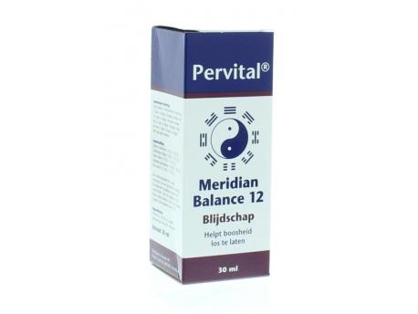 Pervital Meridian balance 12 blijdschap 30ml