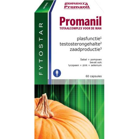 Fytostar Promanil mannenformule 45 plus 60cap