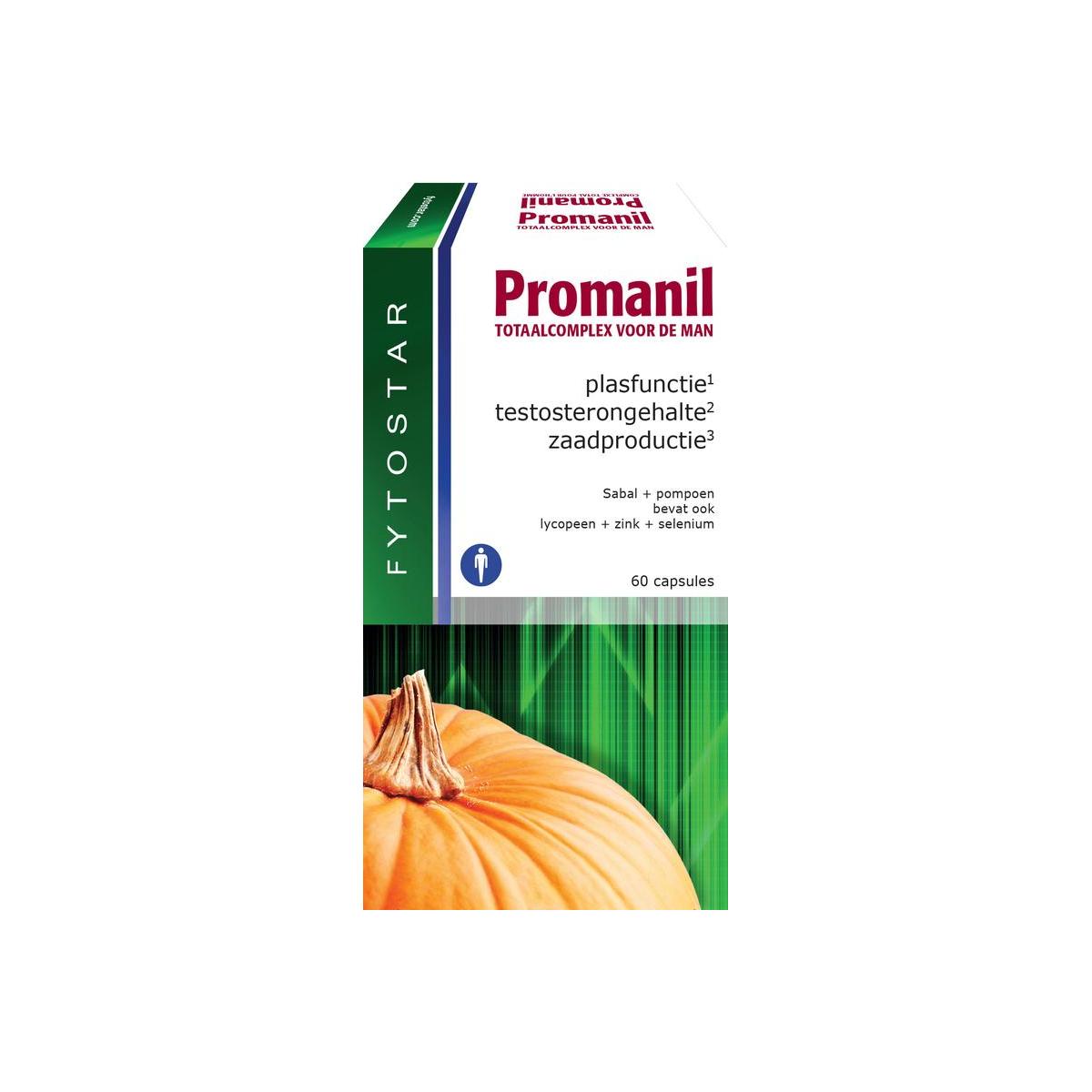 Fytostar Promanil mannenformule 45 plus 60cap