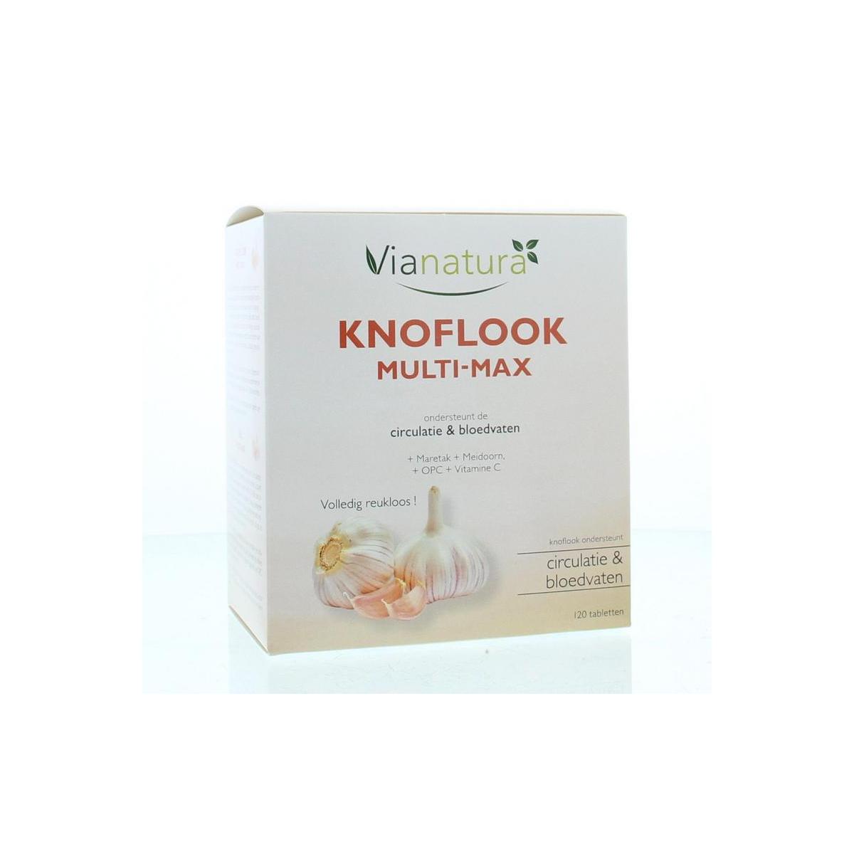 Vianatura Knoflook multi 120tab